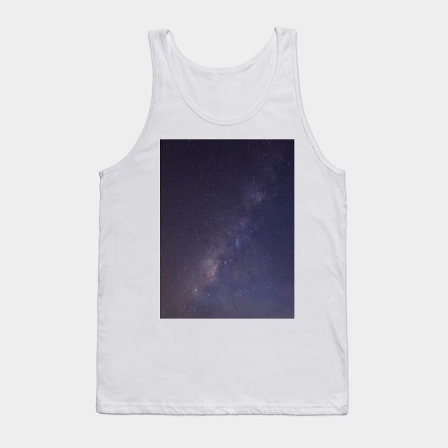 Purple Galaxy Tank Top by NewburyBoutique